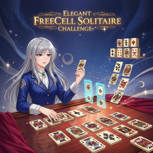 Elegant Freecell Solitaire Challenge Image