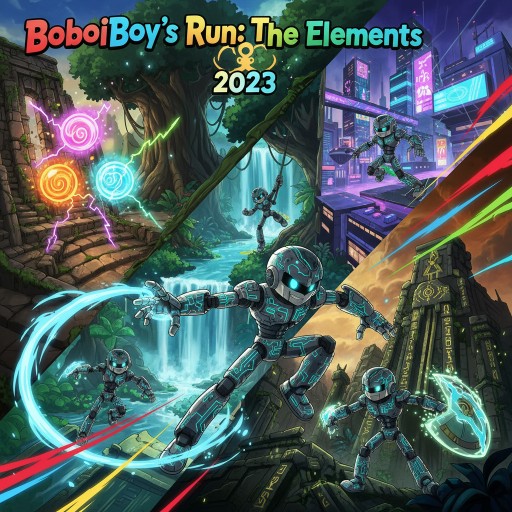 BoBoiBoy's Run: The Elements Reborn 2023 Image