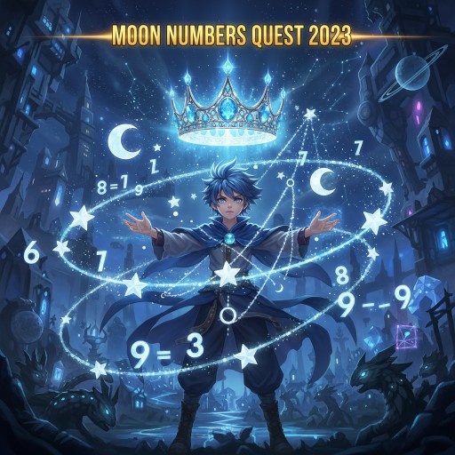 Moon Numbers Quest 2023 Image