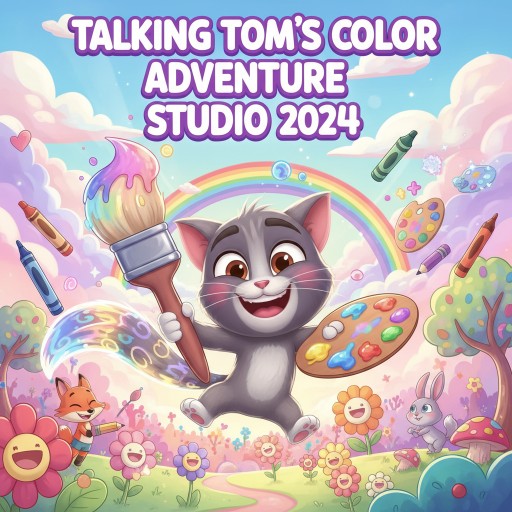 Talking Tom's Color Adventure Studio 2024 Image