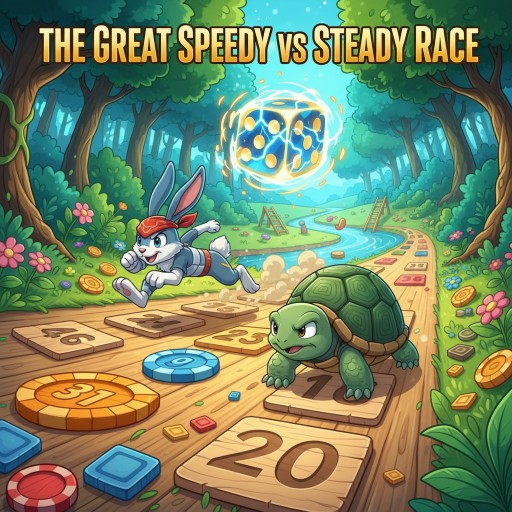 The Great Speedy vs Steady Race Image