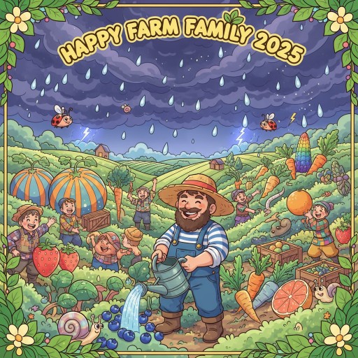 Happy Farm Family 2025 Image