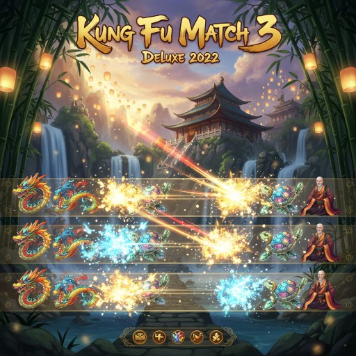 Kung Fu Match 3 Deluxe 2022 Image