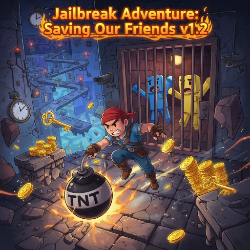 Jailbreak Adventure: Saving Our Friends v1.2 Image