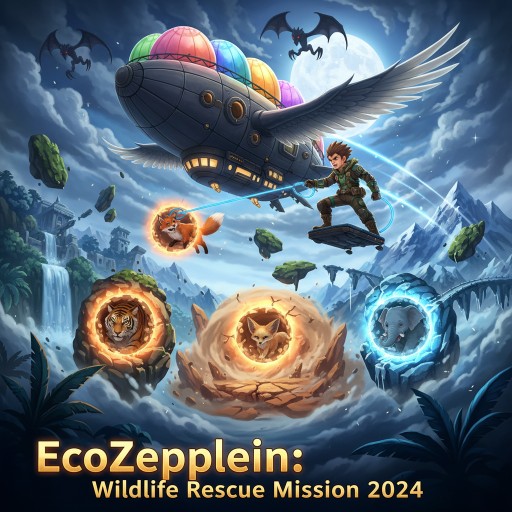 EcoZeppelin: Wildlife Rescue Mission 2024 Image