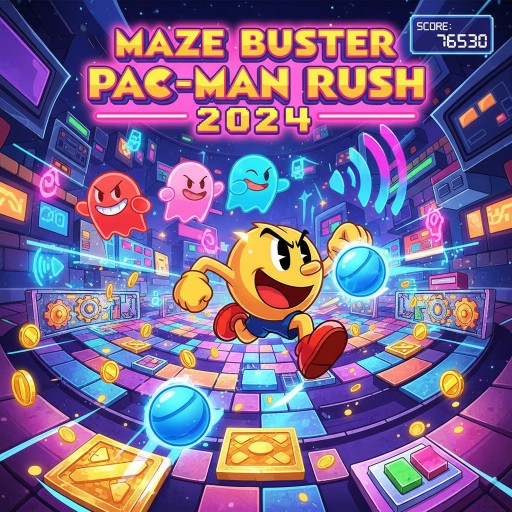 Maze Buster Pac-Man Rush 2024 Image