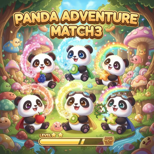Panda Adventure Match3 Image