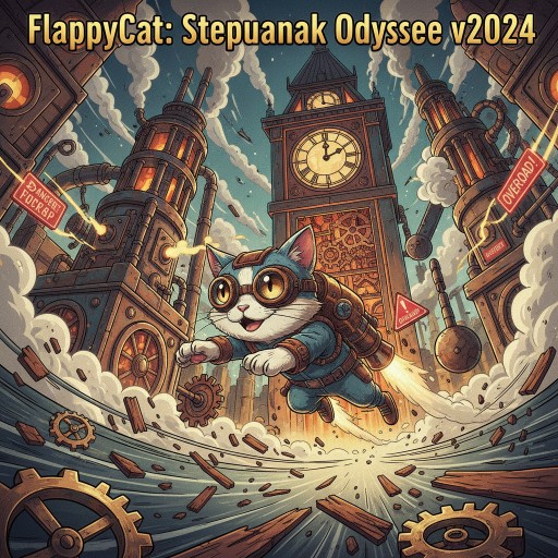 FlappyCat: Steampunk Odyssey v2024 Image