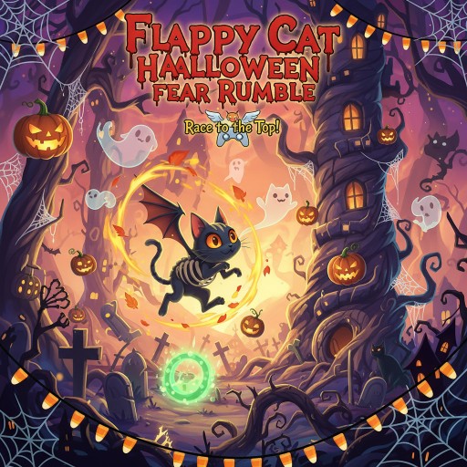 Flappy Cat Halloween Fear Rumble Image