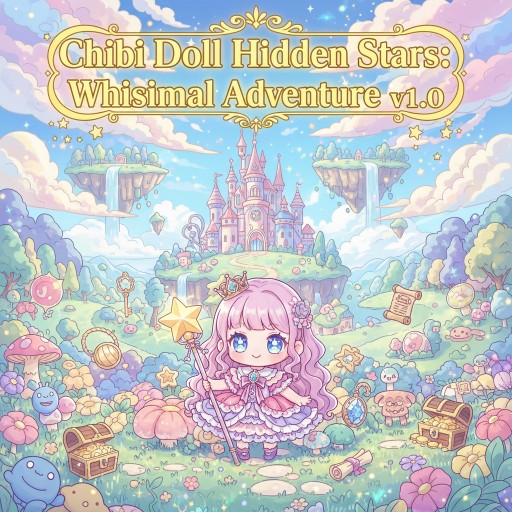 Chibi Doll Hidden Stars: Whimsical Adventure v1.0 Image