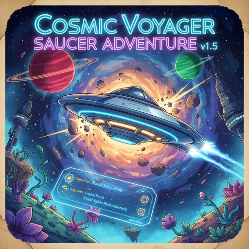 Cosmic Voyager Saucer Adventure v1.5 Image