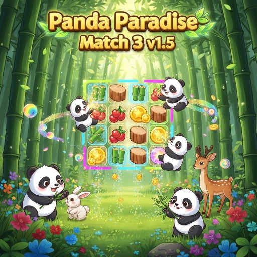 Panda Paradise Match 3 v1.5 Image