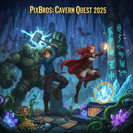 PixBros: Cavern Quest 2025 Image