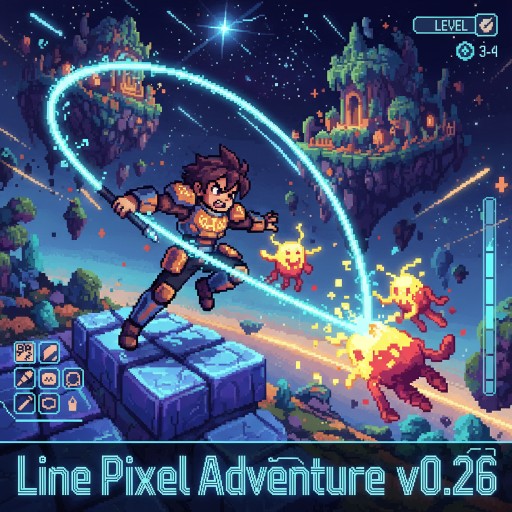 Line Pixel Adventure v0.26 Image