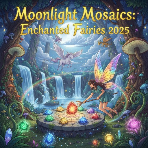 Moonlight Mosaics: Enchanted Fairies 2025 Image